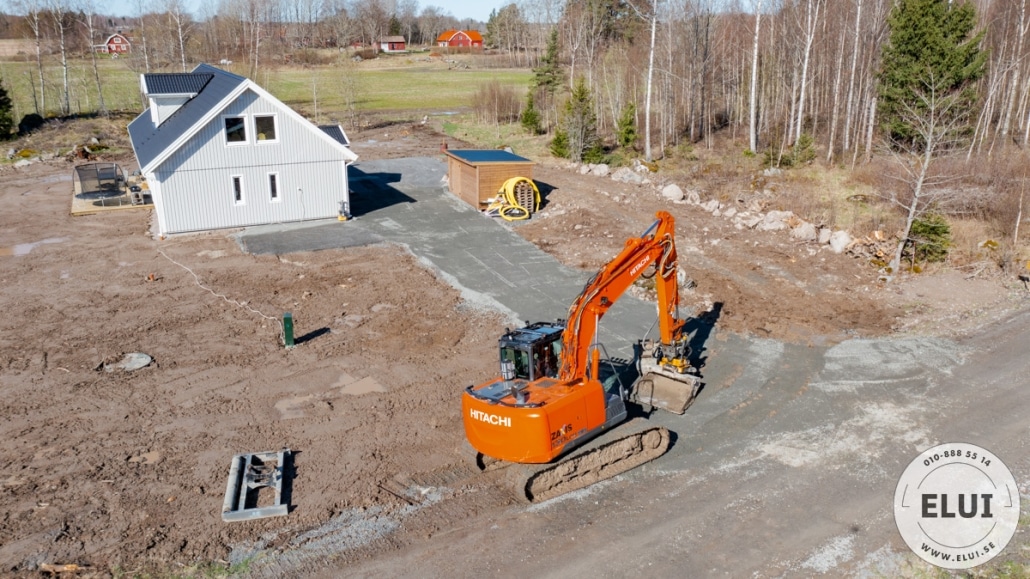Arbete vid hus med enskilda avlopp Kungsor